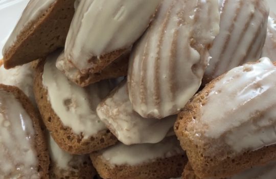 Coffee Maple Madeleines