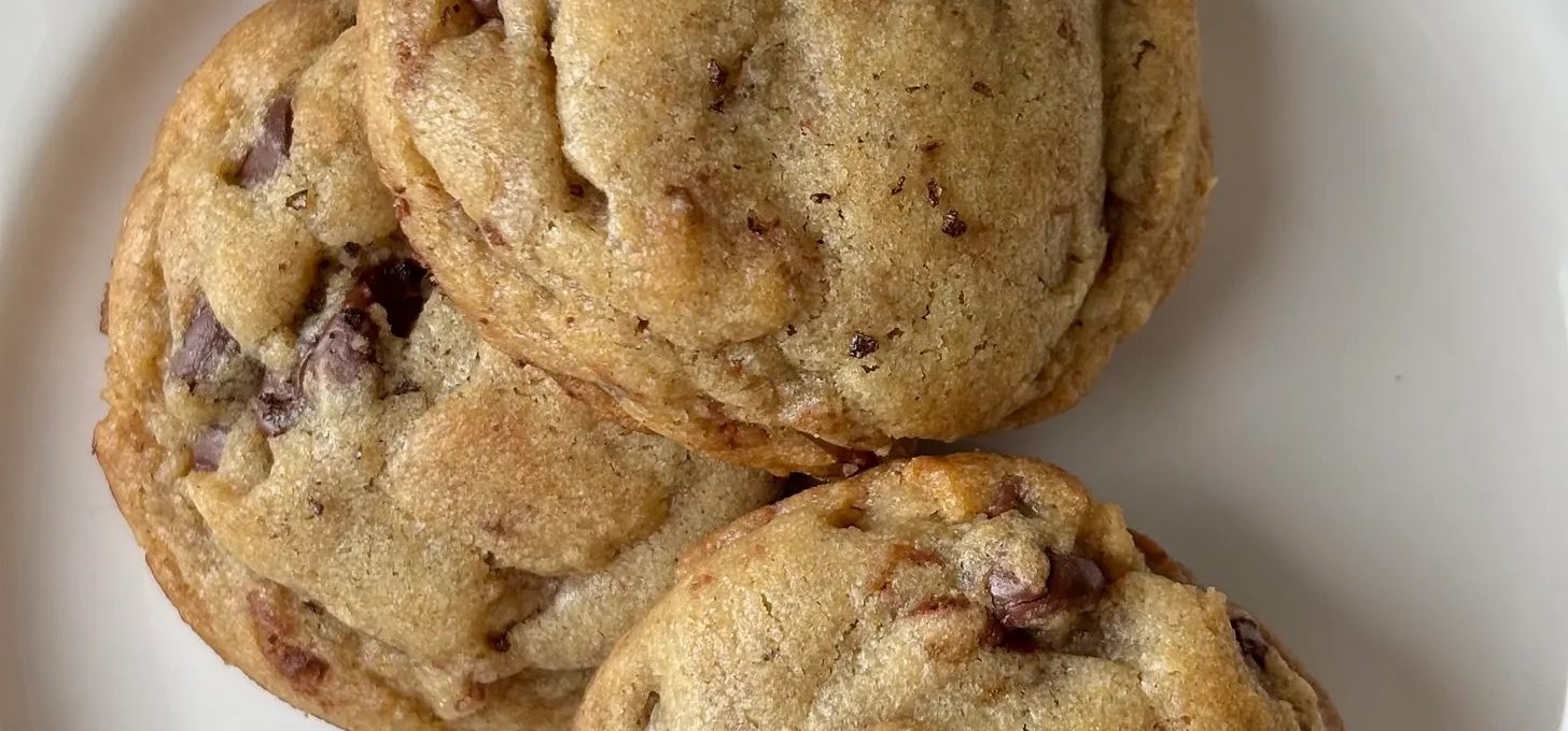 Malted Rye Chocolate Chip Cookies