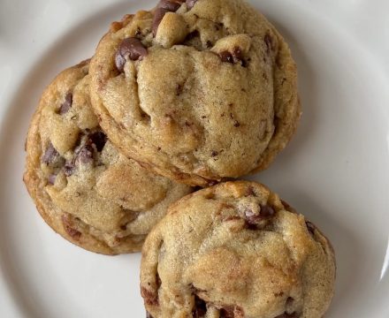 Malted Rye Chocolate Chip Cookies