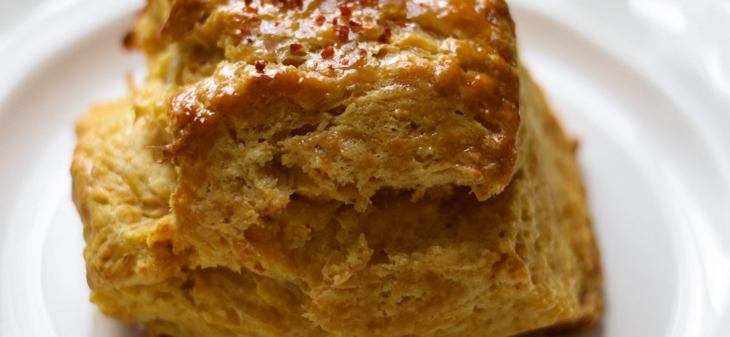Pumpkin Maple Chili Biscuits