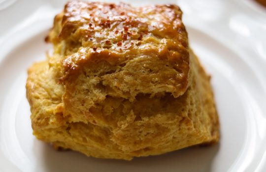 Pumpkin Maple Chili Biscuits
