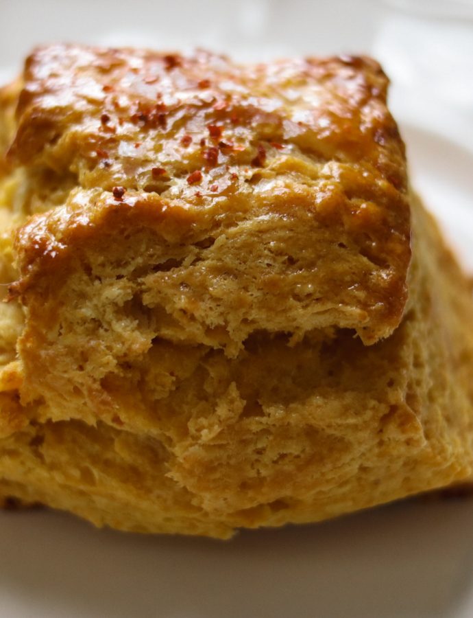 Pumpkin Maple Chili Biscuits